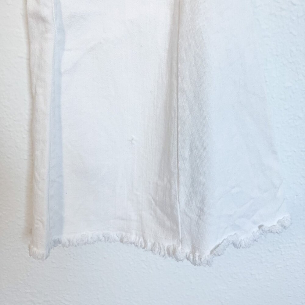 Altar'd State Mid Rise Flare Bell Bottom White Stretchy Jeans Size Small - Picture 5 of 10